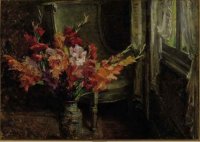 Nature morte de fleurs dans un vase en porcelaine